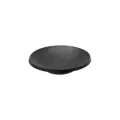Assiette Textura Ø6cm noir